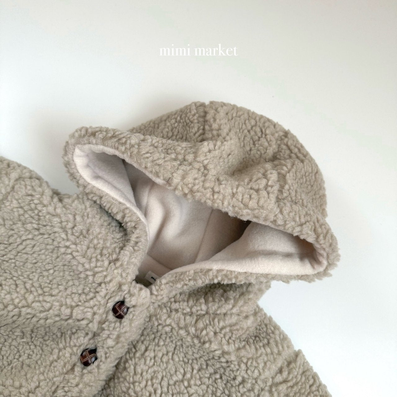 [mimi market] Boa hood jumper