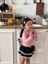 ［second moment］Frill collar rib tops