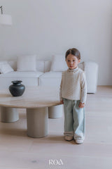 ［ROA］Knit lace vest