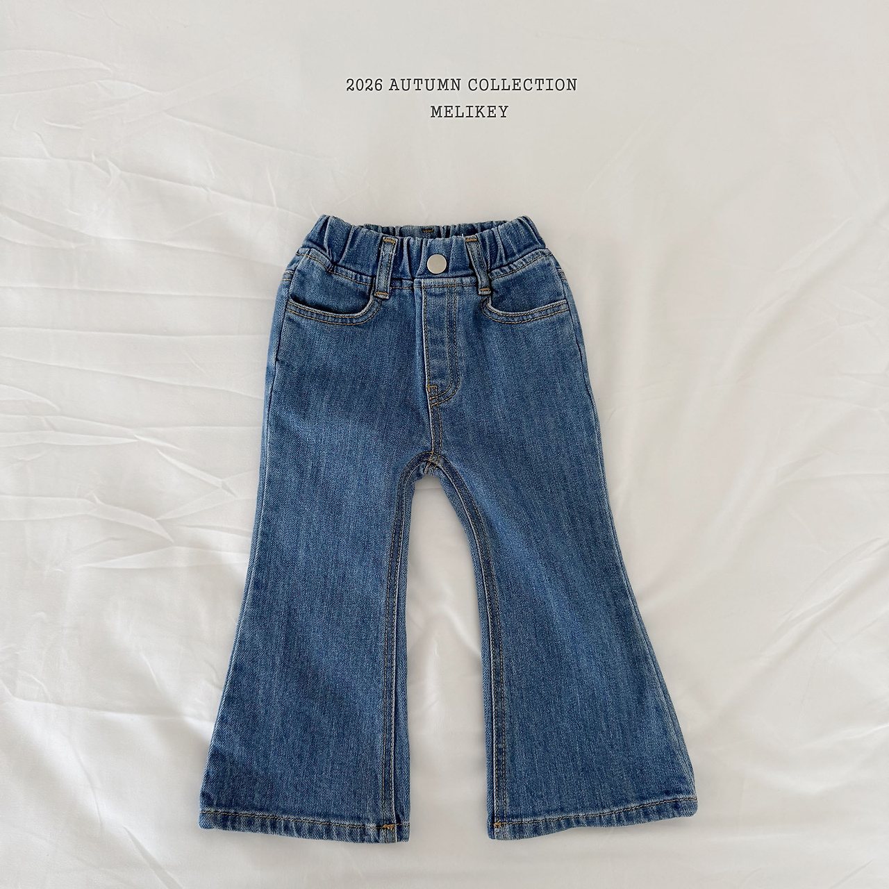 ［Melikey］Pocket bootscut denim pants