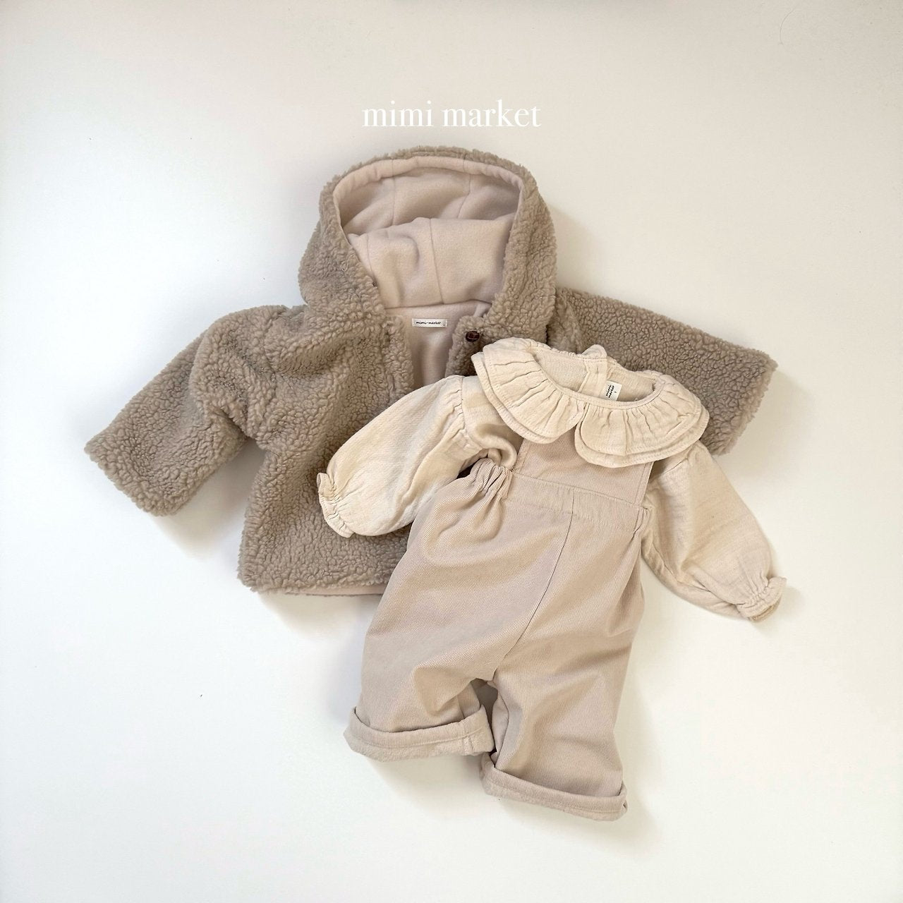 [mimi market] Boa hood jumper