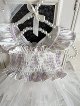 ［OREN］Flora tulle swim wear