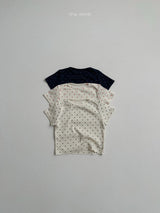 ［minirobe］Little dot short sleeve tee