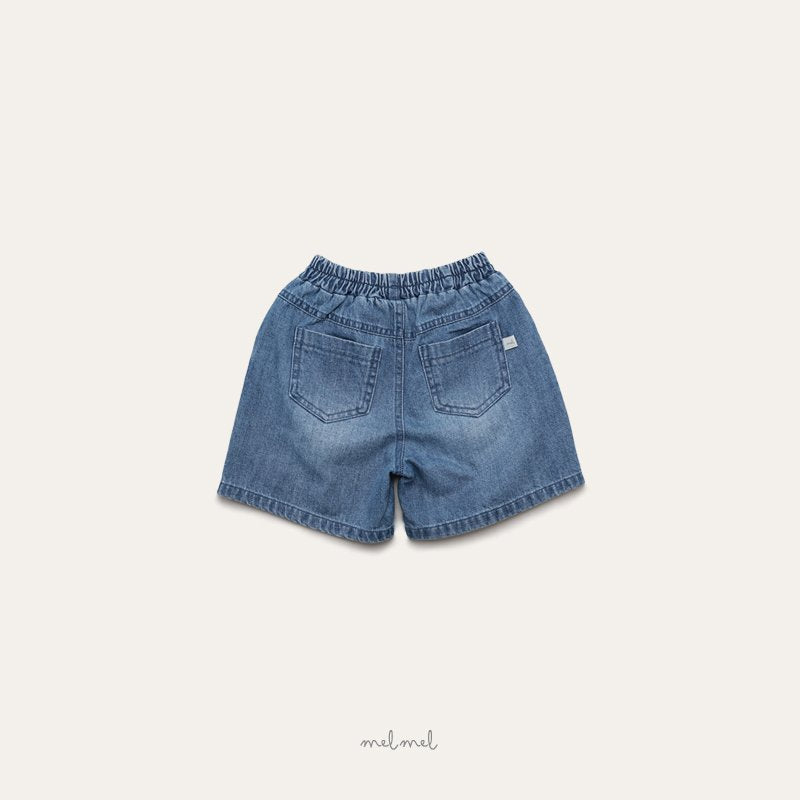 ［melmel］Brush denim pants