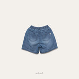 ［melmel］Brush denim pants