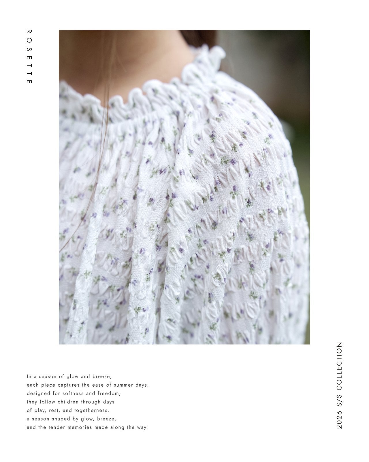 ［ROSETTE］Roen blouse