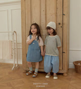 ［LINDO］3/4 length denim pants
