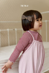 ［jujua］Stripe mellow tops