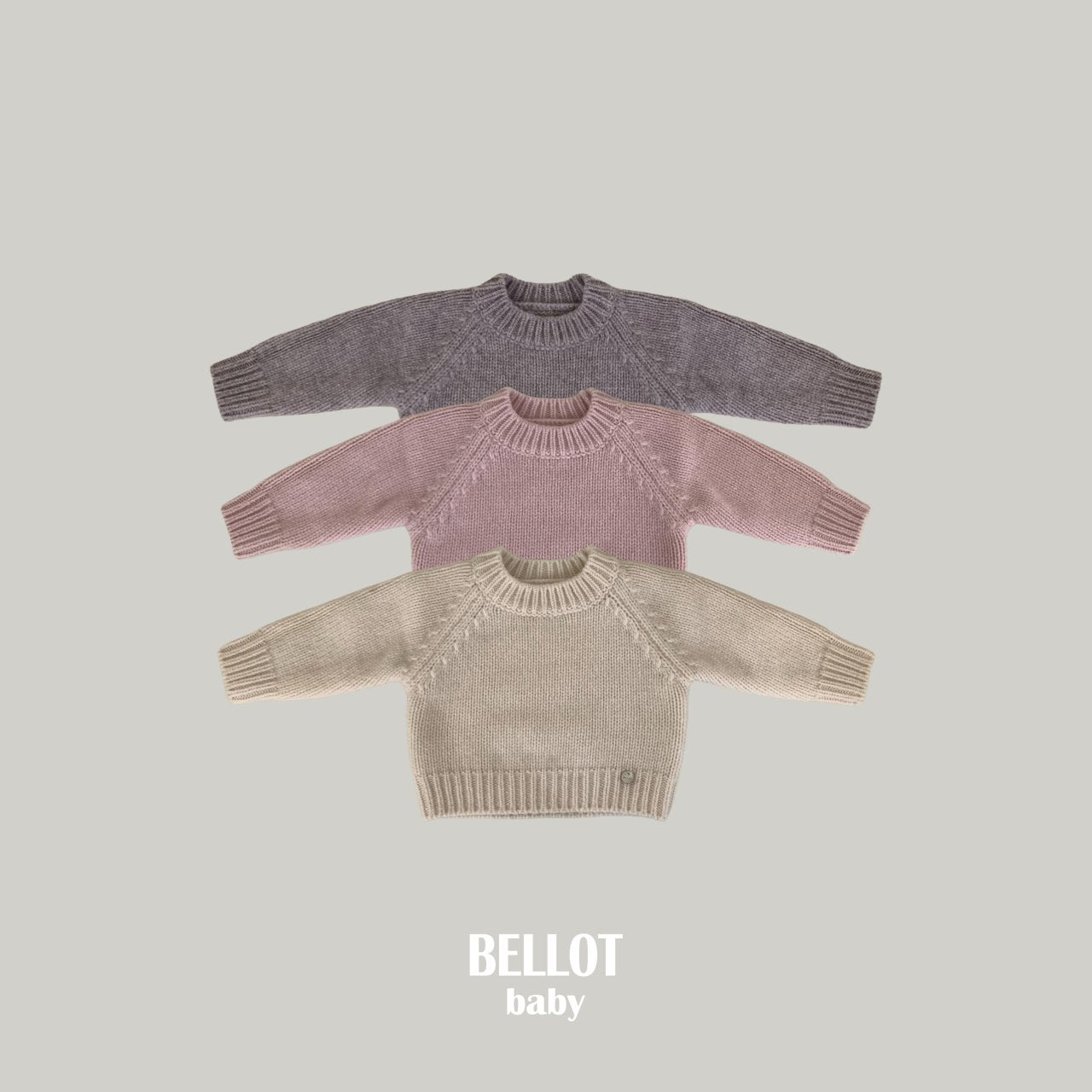 ［BELLOT］Via wool knit (baby)