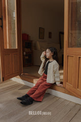 ［BELLOT］Alpha wool cardigan (kids)