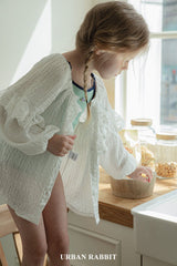 ［URBAN RABBIT］Romantic vacation blouse