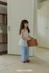 ［URBAN RABBIT］Frill flower blouse
