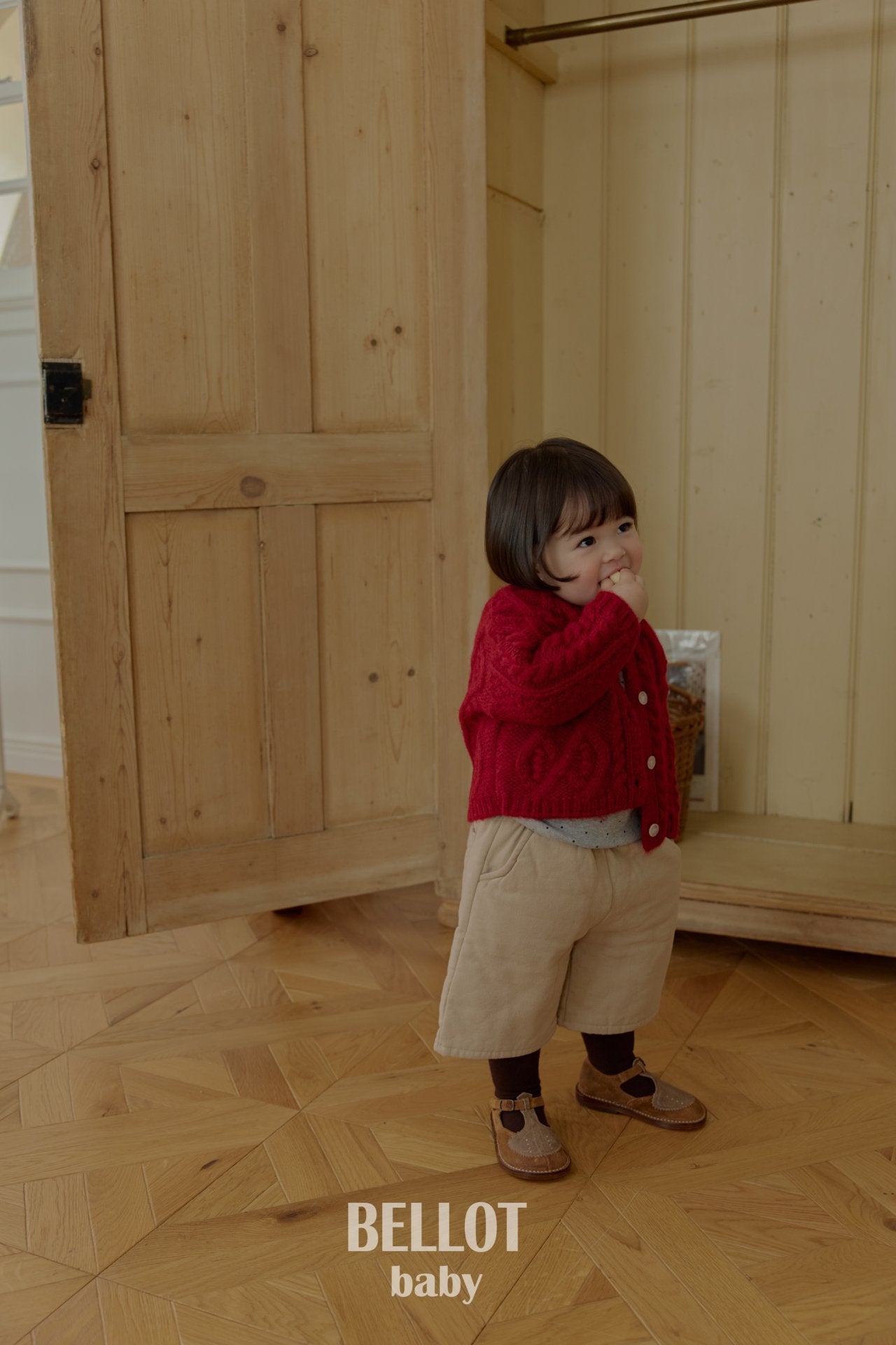 ［BELLOT］Alpha wool cardigan (baby)