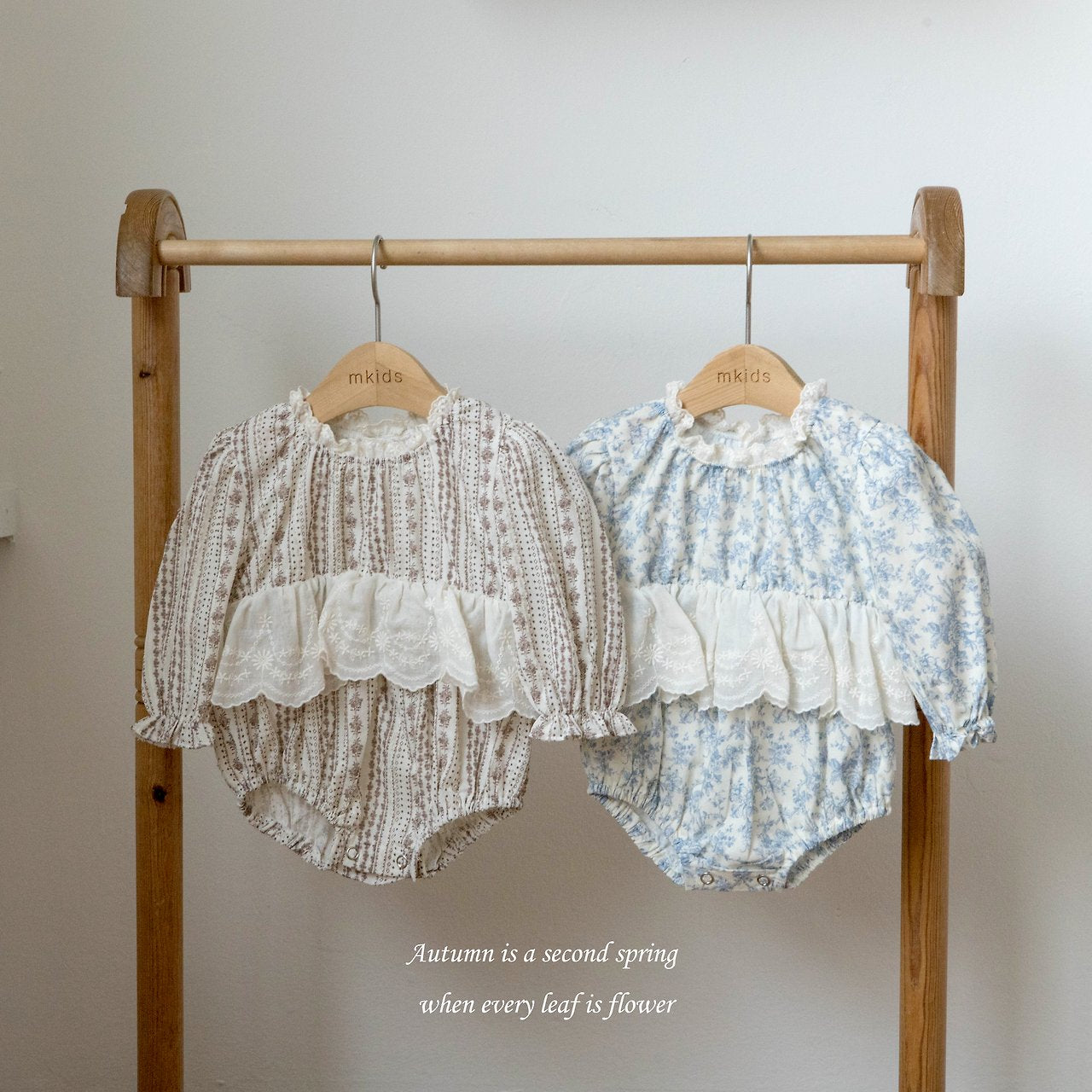 ［mkids］Adole lace rompers