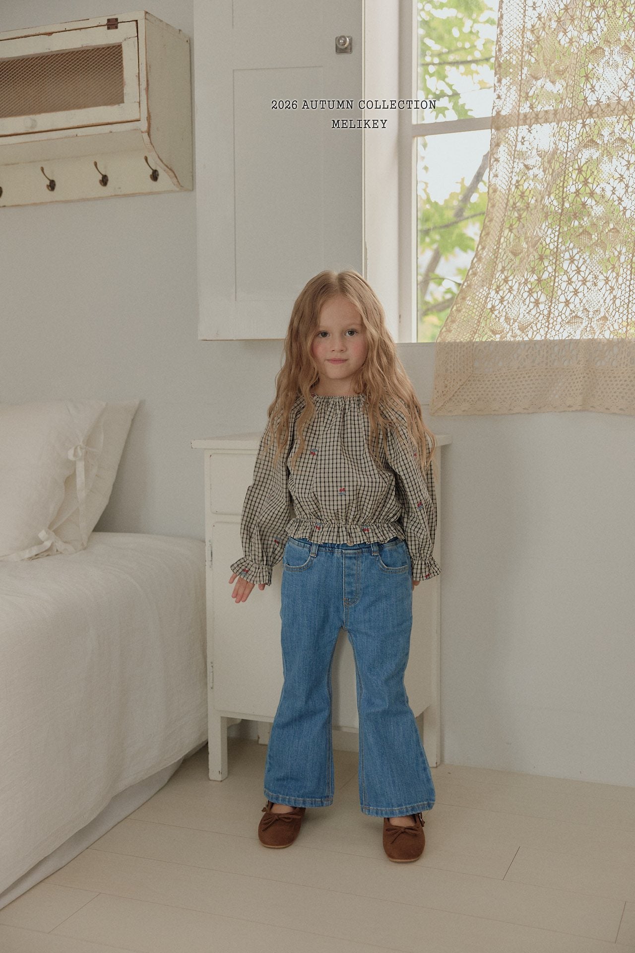 ［Melikey］Pocket bootscut denim pants
