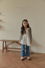 ［Melikey］Pocket bootscut denim pants