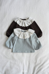 ［ROA］Lace collar tops