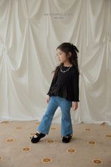 ［Melikey］Pocket bootscut denim pants