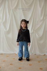 ［Melikey］Pocket bootscut denim pants