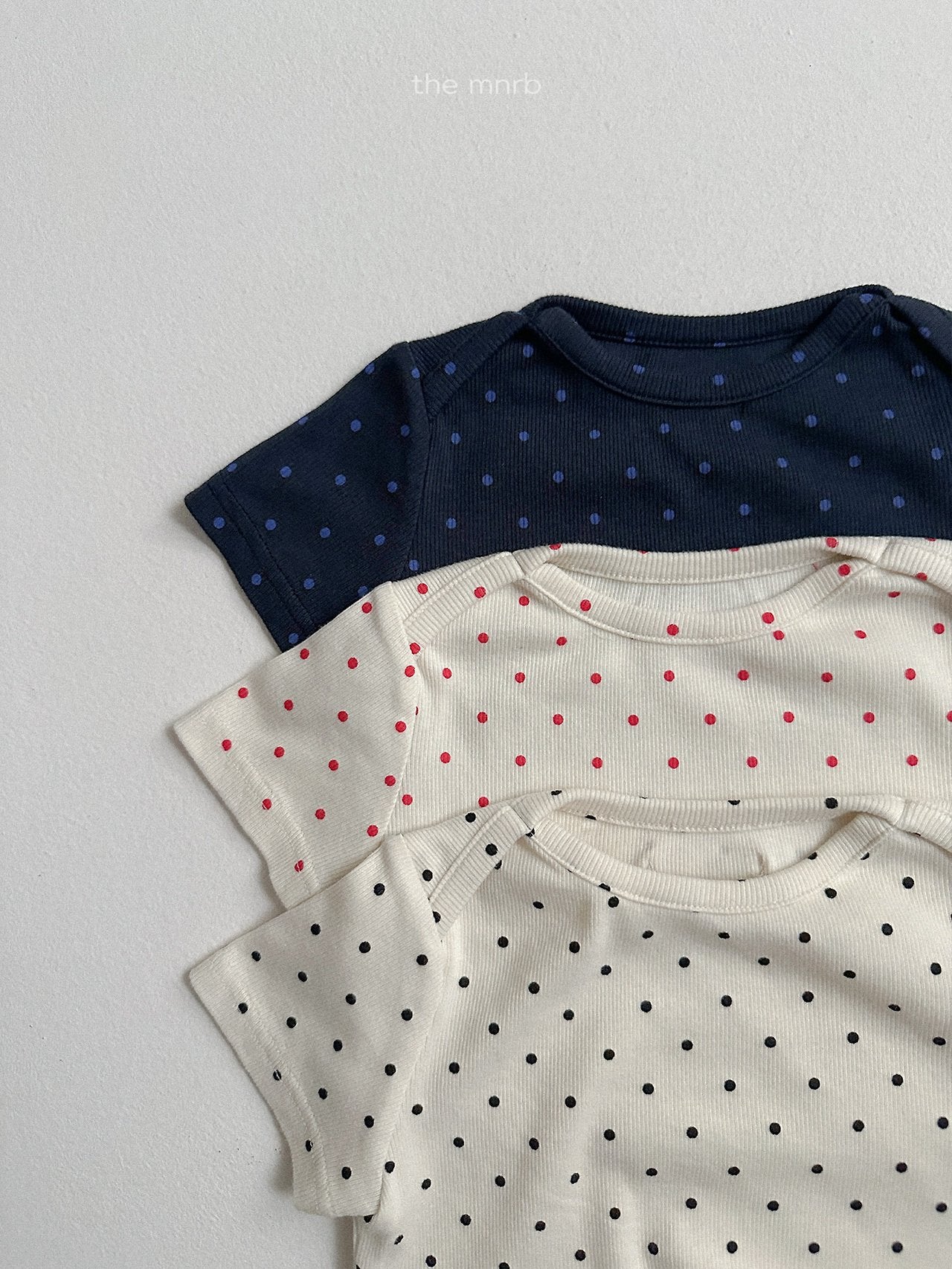 ［minirobe］Little dot short sleeve tee