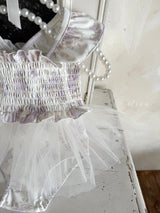 ［OREN］Flora tulle swim wear