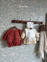 ［marron］Cozy fur vest