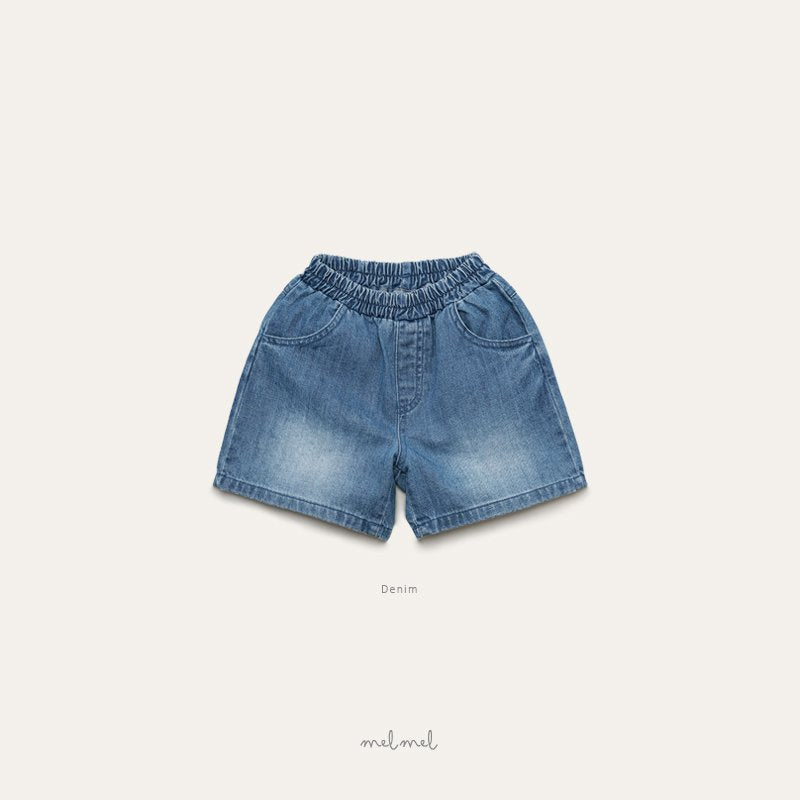 ［melmel］Brush denim pants