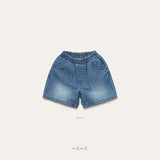 ［melmel］Brush denim pants