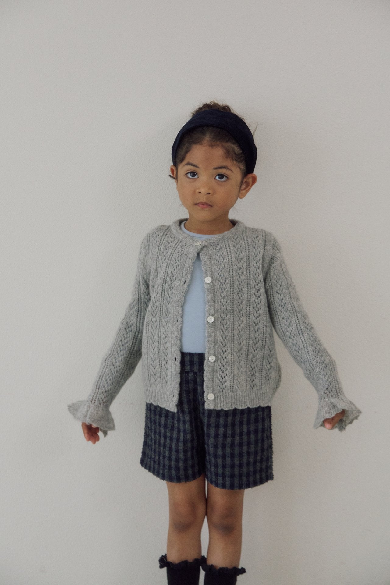 [soye] Bote frill cardigan