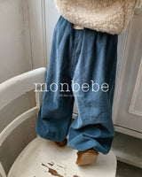 [monbebe] Corduroy jogger pants