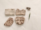 ［valubebe］Petit check frill blouse (baby)