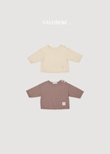 ［valubebe］Basic button tee