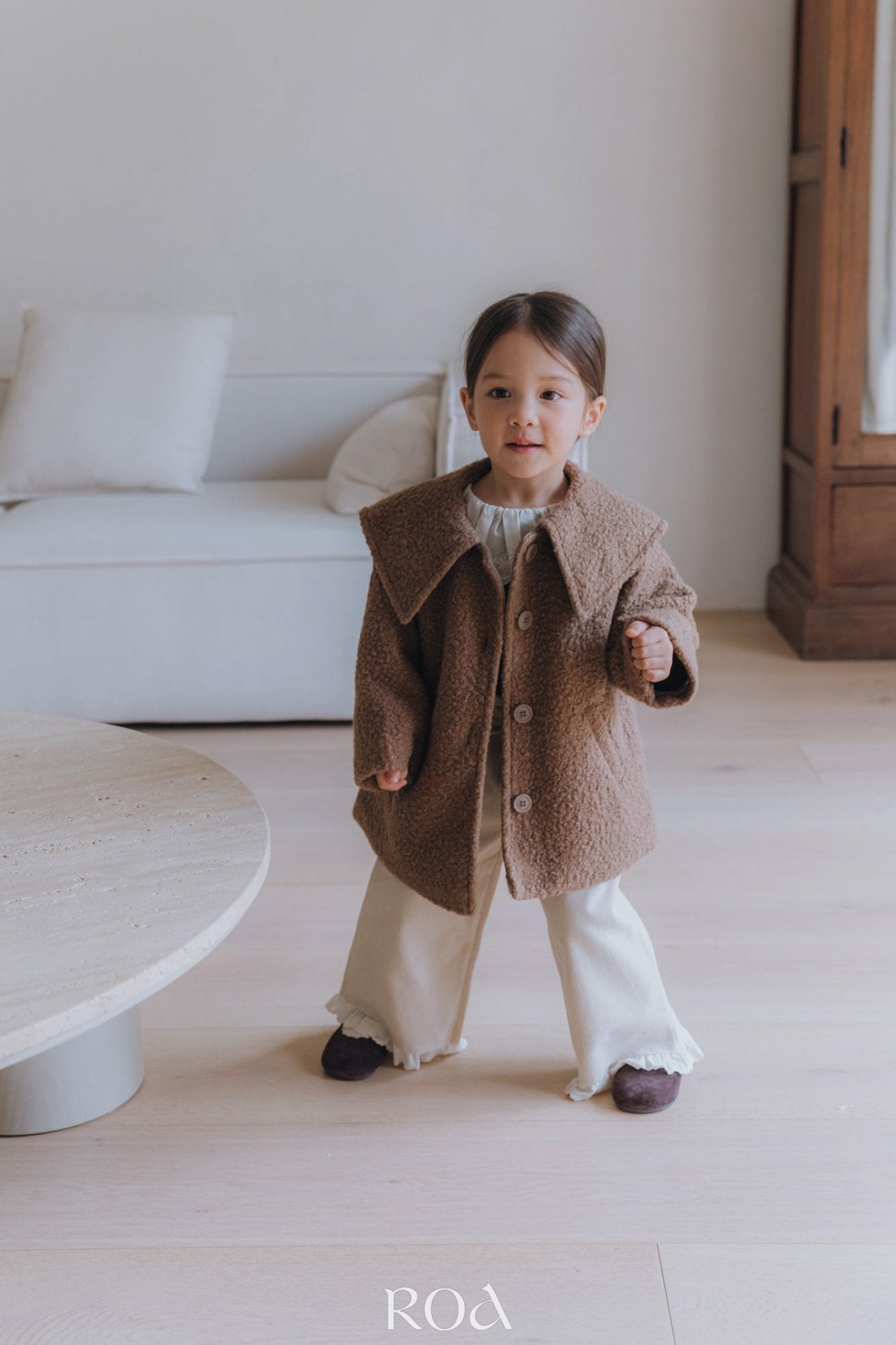 ［ROA］Lace collar tops