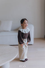 ［ROA］Lace collar tops