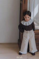 ［ROA］Lace collar tops