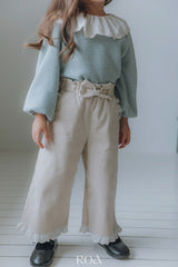 ［ROA］Lace collar tops