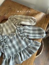 ［marron］Mono frill blouse