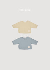 ［valubebe］Basic button tee
