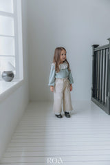 ［ROA］Lace collar tops