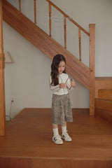 ［Melikey］Leopard heart bamuda pants