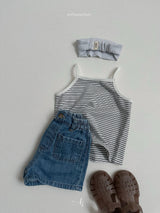 ［atomeme］Ben stripe tank