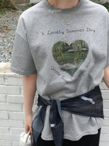 ［digreen］Pure swan tee (mom)