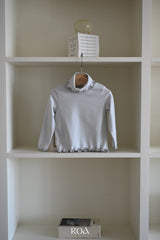 ［ROA］Basic mellow neck tops