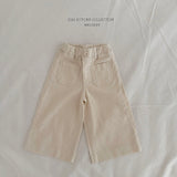 ［Melikey］Cotton wide pants