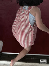 ［jejeunosity］Stripe overalls