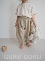 ［guruguru］Shoulder button tee