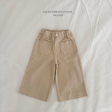 ［Melikey］Cotton wide pants