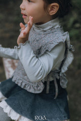 ［ROA］Basic mellow neck tops