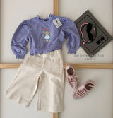 ［Melikey］Cotton wide pants