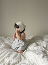 ［guruguru］Stripe camisole rompers